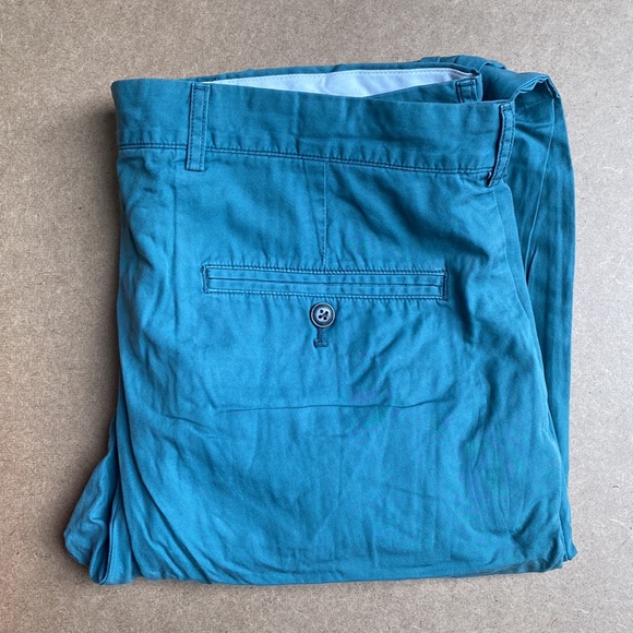 Club Monaco, 34/34 Davis slim fit pants - teal - Picture 2 of 2